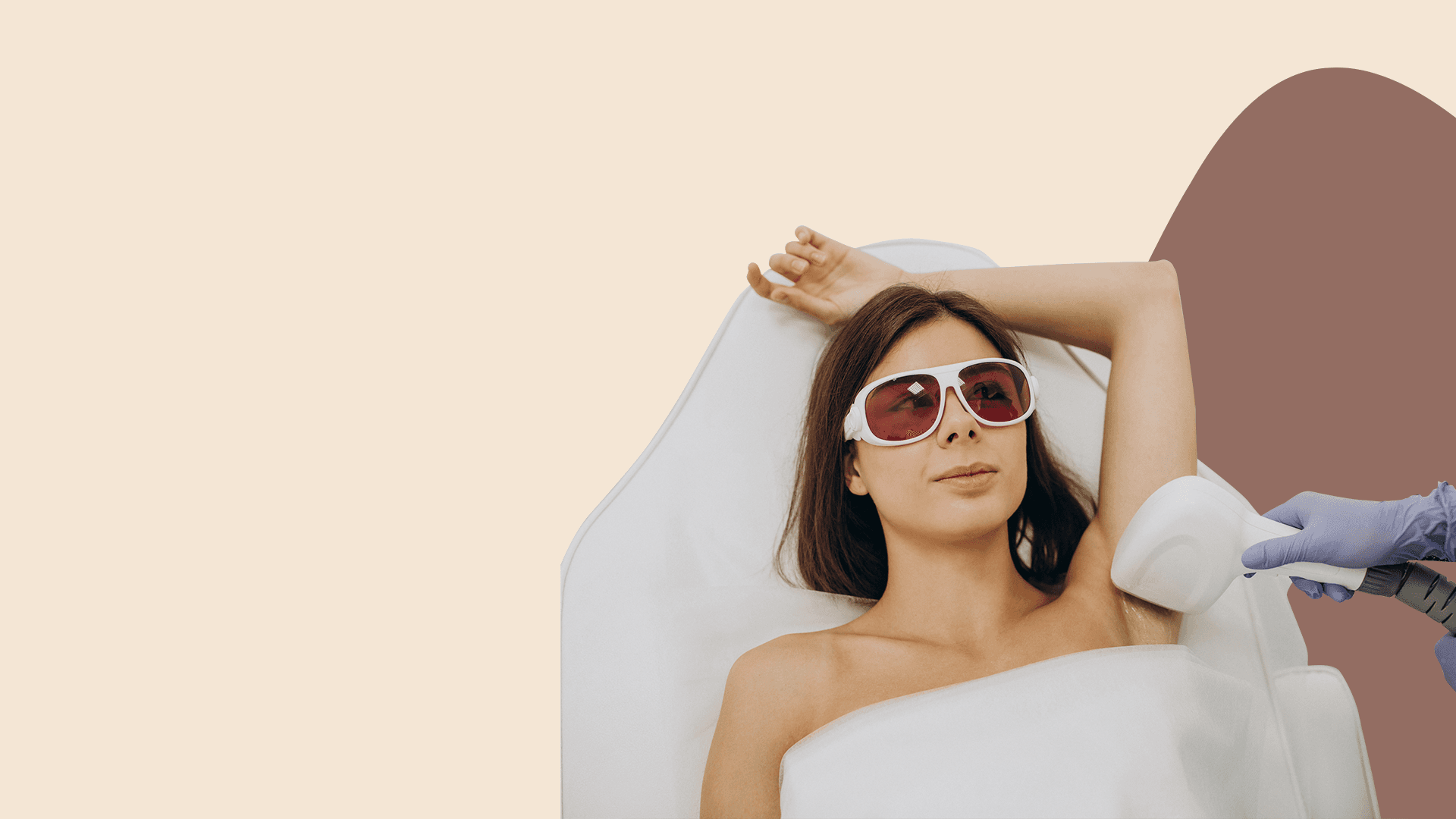 Laser hair removal treatment